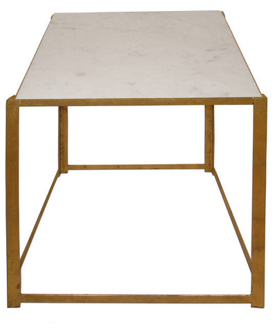 Evan Marble Top Antique Gold